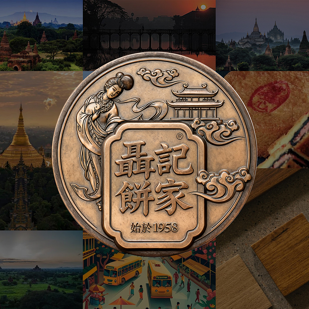 聶記餅家品牌系列包裝策劃設(shè)計(jì)，品牌定位，logo設(shè)計(jì)，插畫包裝